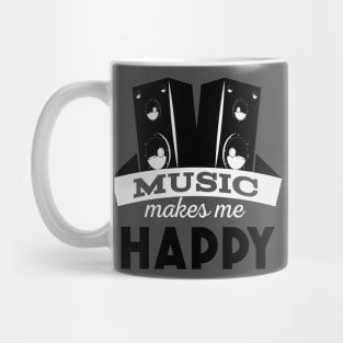 Music makes me happy Mug